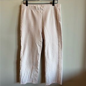 Frank & Eileen Womens Bella Italian Sweatpants Light Pink